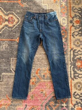 Levi's Women's 501 Selvedge Straight Leg Jeans — Sz 29x32